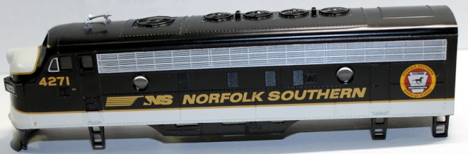 (image for) Body Shell - Norfolk Southern Pittsburgh Div #4271 ( HO F7-A )